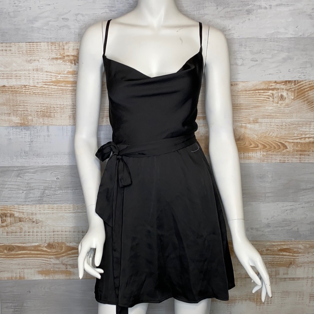 Free People Intimately cowl crisscross back cami